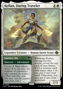 Kellan, Daring Traveler // Journey On (V.1)⁣ - The Lost Caverns of Ixalan: Promos⁣ (Rare)⁣ [231]