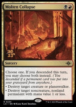 Molten Collapse (V.1)⁣ - The Lost Caverns of Ixalan: Promos⁣ (Rare)⁣ [234]