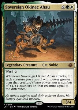 Sovereign Okinec Ahau (V.1)⁣ - The Lost Caverns of Ixalan: Promos⁣ (Mythic)⁣ [240]
