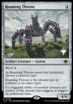 Roaming Throne (V.2)⁣ - The Lost Caverns of Ixalan: Promos⁣ (Rare)⁣ [258]