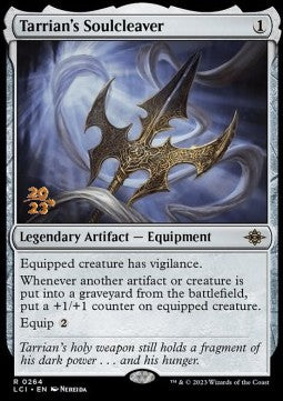 Tarrian's Soulcleaver (V.1)⁣ - The Lost Caverns of Ixalan: Promos⁣ (Rare)⁣ [264]