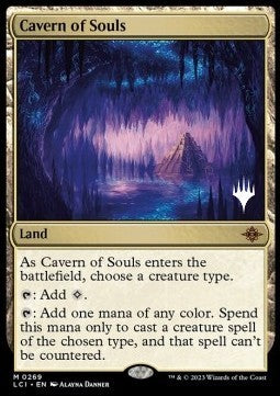 Cavern of Souls (V.2)⁣ - The Lost Caverns of Ixalan: Promos⁣ (Mythic)⁣ [269]
