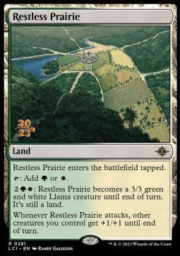 Restless Prairie (V.1)⁣ - The Lost Caverns of Ixalan: Promos⁣ (Rare)⁣ [281]