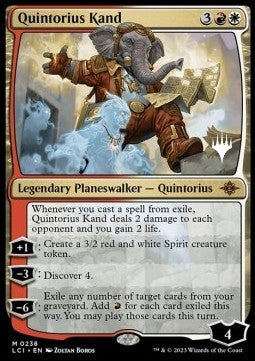 Quintorius Kand (V.2)⁣ - The Lost Caverns of Ixalan: Promos⁣ (Mythic)⁣ [238]
