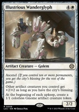 Illustrious Wanderglyph⁣ - Commander: The Lost Caverns of Ixalan⁣ (Rare)⁣ [9]