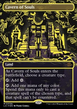 Cavern of Souls (V.3)⁣ - The Lost Caverns of Ixalan: Promos⁣ (Mythic)⁣ [410b]