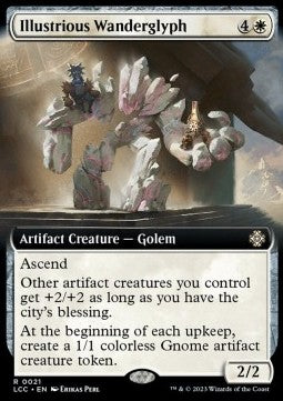 Illustrious Wanderglyph⁣ - Commander: The Lost Caverns of Ixalan: Extras⁣ (Rare)⁣ [21]
