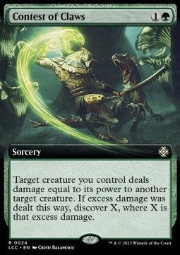 Contest of Claws⁣ - Commander: The Lost Caverns of Ixalan: Extras⁣ (Rare)⁣ [24]