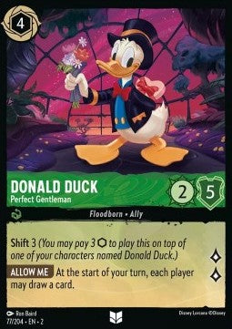 Donald Duck - Perfect Gentleman⁣ - Rise of the Floodborn⁣ (Uncommon)⁣ [77]