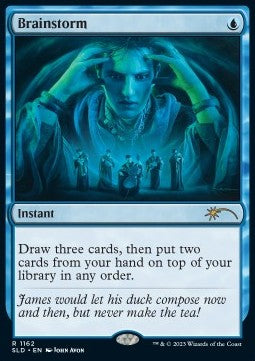 Brainstorm - Secret Lair Drop Series: Spookydrop 2023 (Rare) [SLDSP23-1162]