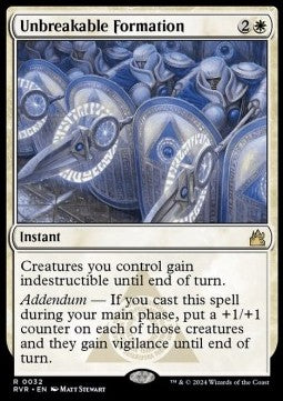 Unbreakable Formation⁣ - Ravnica Remastered⁣ (Rare)⁣ [32]