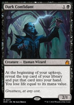 Dark Confidant⁣ - Ravnica Remastered⁣ (Mythic)⁣ [71]
