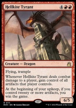 Hellkite Tyrant⁣ - Ravnica Remastered⁣ (Rare)⁣ [111]