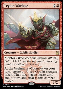 Legion Warboss⁣ - Ravnica Remastered⁣ (Rare)⁣ [116]