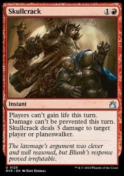 Skullcrack⁣ - Ravnica Remastered⁣ (Uncommon)⁣ [125]
