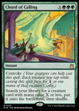Chord of Calling⁣ - Ravnica Remastered⁣ (Rare)⁣ [134]