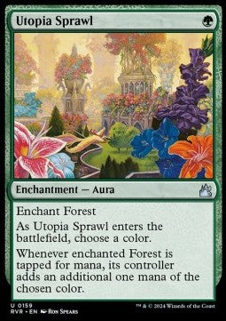 Utopia Sprawl⁣ - Ravnica Remastered⁣ (Uncommon)⁣ [159]