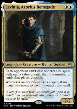 Lavinia, Azorius Renegade⁣ - Ravnica Remastered⁣ (Rare)⁣ [195]