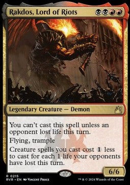 Rakdos, Lord of Riots⁣ - Ravnica Remastered⁣ (Rare)⁣ [215]