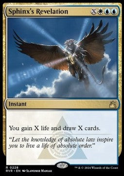 Sphinx's Revelation⁣ - Ravnica Remastered⁣ (Rare)⁣ [228]