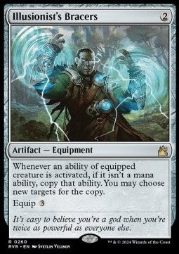Illusionist's Bracers⁣ - Ravnica Remastered⁣ (Rare)⁣ [260]