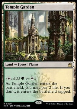Temple Garden⁣ - Ravnica Remastered⁣ (Rare)⁣ [290]