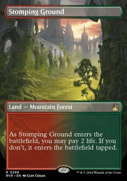 Stomping Ground (V.1)⁣ - Ravnica Remastered: Extras⁣ (Rare)⁣ [299]