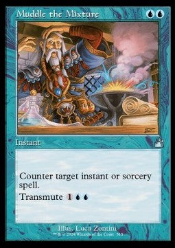 Muddle the Mixture⁣ - Ravnica Remastered: Extras⁣ (Uncommon)⁣ [315]