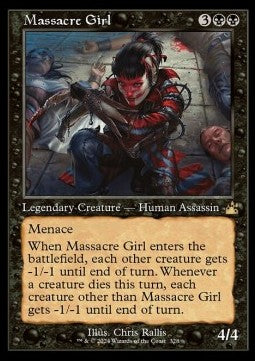 Massacre Girl (V.1)⁣ - Ravnica Remastered: Extras⁣ (Rare)⁣ [328]