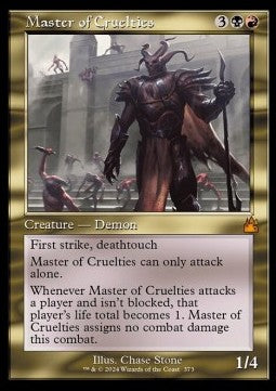 Master of Cruelties⁣ - Ravnica Remastered: Extras⁣ (Mythic)⁣ [373]
