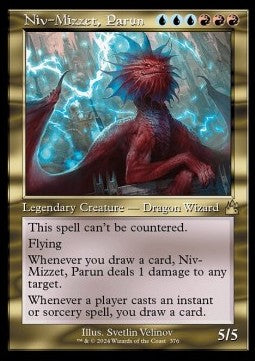 Niv-Mizzet, Parun (V.1)⁣ - Ravnica Remastered: Extras⁣ (Rare)⁣ [376]