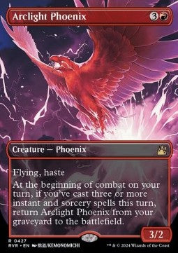 Arclight Phoenix (V.2)⁣ - Ravnica Remastered: Extras⁣ (Rare)⁣ [427]