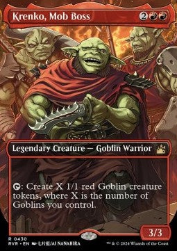 Krenko, Mob Boss (V.2)⁣ - Ravnica Remastered: Extras⁣ (Rare)⁣ [430]