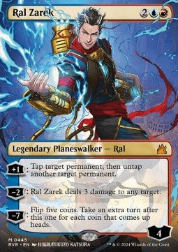 Ral Zarek⁣ - Ravnica Remastered: Extras⁣ (Mythic)⁣ [445]