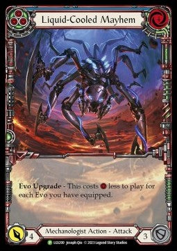 Liquid-Cooled Mayhem (Blue) (Extended Art Rainbow Foil)⁣ - LGS Promos⁣ (Promo)⁣ [200]