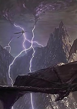 Art Series: Call Forth the Tempest⁣ - The Lord of the Rings: Tales of Middle-earth Holiday Release⁣ (Tip Card)⁣ [A19]