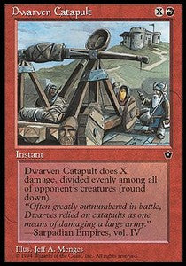Dwarven Catapult⁣ - Fallen Empires⁣ (Uncommon)