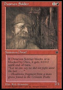 Dwarven Soldier (V.1)⁣ - Fallen Empires⁣ (Common)