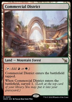 Commercial District⁣ - Murders at Karlov Manor⁣ (Rare)⁣ [259]