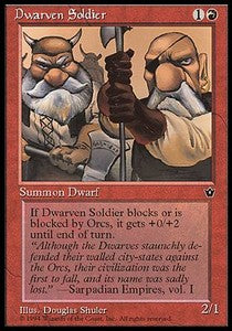Dwarven Soldier (V.3)⁣ - Fallen Empires⁣ (Common)
