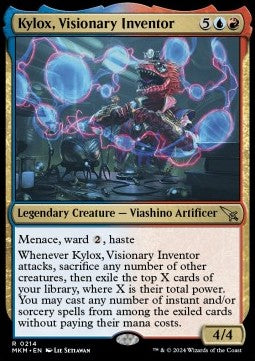 Kylox, Visionary Inventor⁣ - Murders at Karlov Manor⁣ (Rare)⁣ [214]