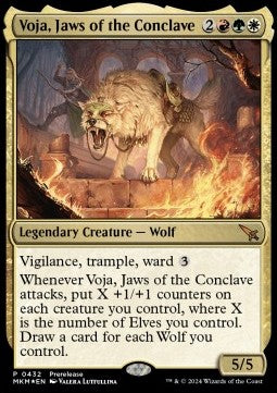 Voja, Jaws of the Conclave⁣ - Murders at Karlov Manor: Promos⁣ (Mythic)⁣ [432]