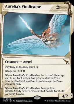 Aurelia's Vindicator (V.1)⁣ - Murders at Karlov Manor: Extras⁣ (Mythic)⁣ [336]