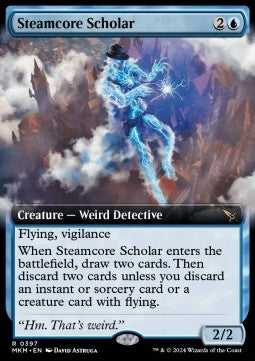 Steamcore Scholar⁣ - Murders at Karlov Manor: Extras⁣ (Rare)⁣ [397]