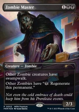 Zombie Master⁣ - Magic the Gathering Products⁣ (Rare)⁣ [WPN 003]