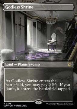 Godless Shrine - Ravnica: Cluedo Edition (Rare) [CLU-276]