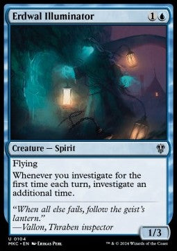 Erdwal Illuminator⁣ - Commander: Murders at Karlov Manor⁣ (Uncommon)⁣ [104]