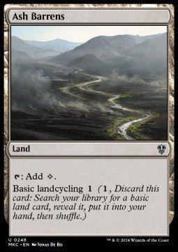 Ash Barrens⁣ - Commander: Murders at Karlov Manor⁣ (Uncommon)⁣ [248]