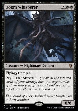 Doom Whisperer - Commander: Murders at Karlov Manor (Mythic) [MKC-128]