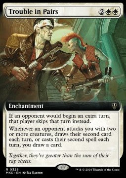 Trouble in Pairs⁣ - Commander: Murders at Karlov Manor: Extras⁣ (Rare)⁣ [326]